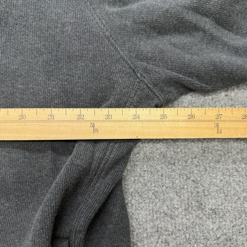 Polo Ralph Lauren Men's Full Zip Jacket Mock Neck Gray Vintage Preppy Size XL - Picture 5 of 7